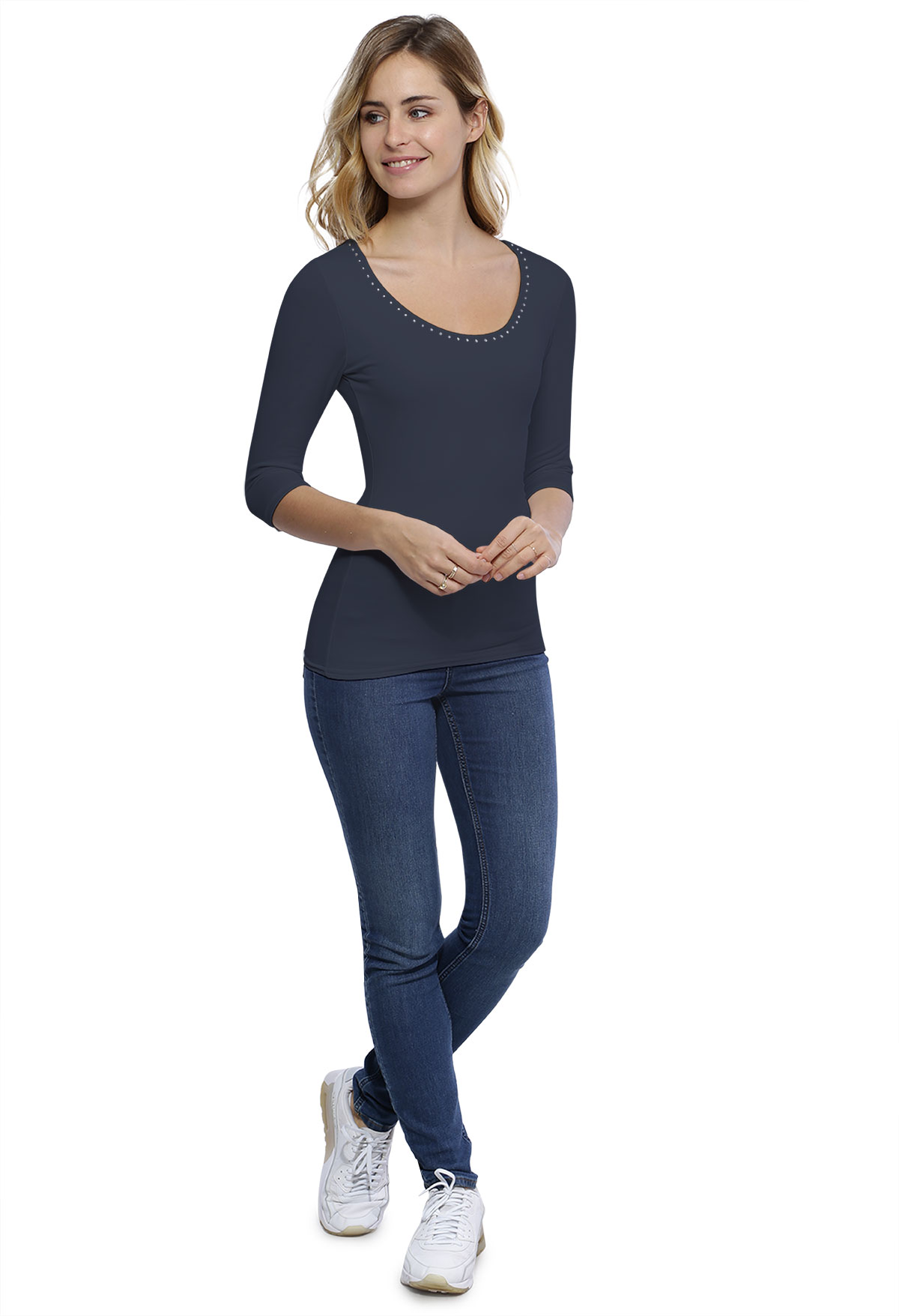 ZAZA STRASS ARGENT T-SHIRT/3